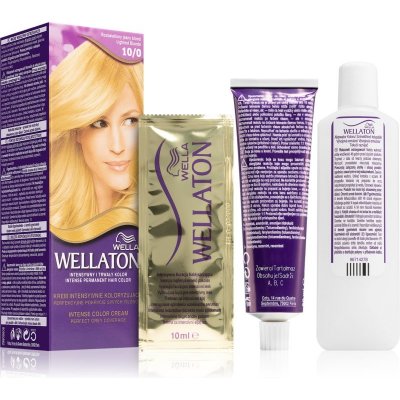 Wella Wellaton Intense permanentná farba na vlasy s arganovým olejom odtieň 10/0 Lightest Blonde 1 ks
