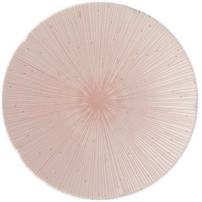 MIJ Ružový keramický tanier 24 cm ICE PINK