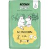 Moomin Baby ekologické plienky Newborn 2 56 ks 3-6kg (predtým Muumi)