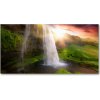 Foto obraz akrylové sklo Vodopád 100x50 cm