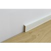 Biela obvodová lišta Cubu flex life 40 (HDF, 12,6 × 40 × 2500 mm)