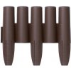 PROSPERPLAST Záhradná palisáda IPAL5 15,5 cm / 2,7 m hnedá 10 ks