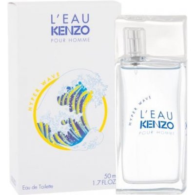 KENZO L´Eau Kenzo Pour Homme Hyper Wave 50 ml Toaletná voda pre mužov