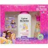 Corine de farme Gift Set toaletná voda pre deti 30 ml + Corine de farme Shower Gel 2 in 1 Frozen sprchový gél 2 v 1 300 ml + náramok 1 ks + sponky do vlasov 2 ks