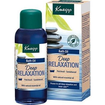 Kneipp Deep Relaxation Patchouli & Sandalwood olej do kúpeľa 100 ml