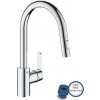 Grohe Get - Drezová batéria s výsuvnou spŕškou, chróm 31484001