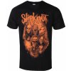 Tričko metal ROCK OFF Slipknot WANYK Orange Čierna