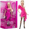 Barbie Deluxe Style Modelka v ružových šatách s volánikmi JJN73
