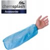 CHEMSPLASH 40CM OVERSLEEVES PE 100KS ŠPECIÁLNE JEDNORÁZOVÉ RUKÁVNIKY MODRÉ 2527 - 40 cm