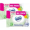Zewa Moisturising BigPack Vlhčený 2 x 74 ks