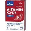 VITAR VITAMIN K2 + D3 FORTE tbl, príchuť malina 1x60 ks