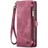 VSETKONAMOBIL 98876 WALLET Ochranný kryt s peňaženkou 2v1 pre Samsung Galaxy A55 5G červený