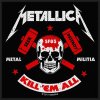 Metallica Metal Militia Nášivka