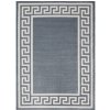 Najkoberce PEARL 51327F rám / grécky / štrukturálny, sivý 230x330 cm