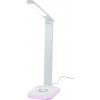 Lampa Strend Pro, stolná, dotykové ovládanie, stmievanie, RGB, podsvietený podstavec, 4 W, biela