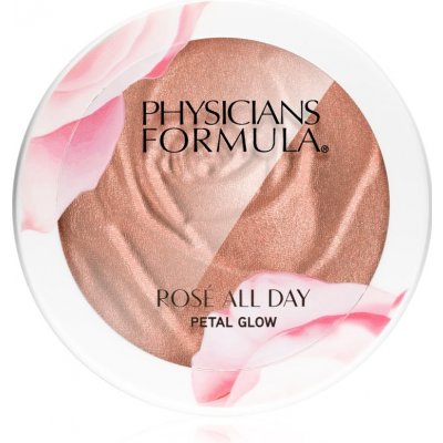 Physicians Formula Rosé All Day kompaktný púdrový rozjasňovač odtieň Petal Pink 9 g