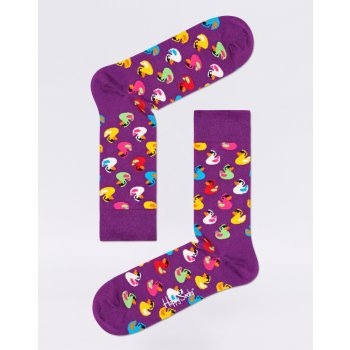 Happy Socks Fialové ponožky s kačičkami vzor Rubber Duck od 5,99 € -  Heureka.sk