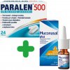 Paralen 500mg 2 x 24 tabliet + Muconasal plus aer nao 1 x 10 ml