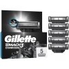 Gillette Mach 3 Charcoal vymeniteľné hlavice, 5 ks/1 bal.