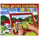 Interaktívna hračka Teddies Tablet farma Moje první zvířátka 24x19x1,5 cm na baterie v krabičce