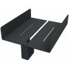 Nimco Sklenená polica do sprchového kúta NIMCO SHOWER SHELF 2091-DJ-25-90