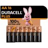 Duracell - plus power 100 alkaline battery aa lr6 16 unit