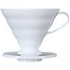 HARIO dripper biely V60 02 plastový