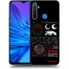 Picasee silikónový prehľadný obal pre Realme 5 - WAVES