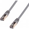 DATACOM Patchkábel 3m, FTP, Cat5e, RJ45, sivý 1583