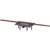 Kessel Linearis Infinity sprchový odtok 110 cm meď 45303.11