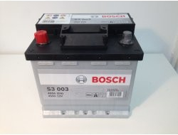 BOSCH S3 Batterie 0 092 S30 030 12V 45Ah 400A B13 Bleiakkumulator S3 003,  12V 45Ah 400A