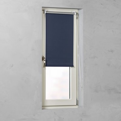 Cocoon Blackout roleta Easy Fix tmavo modrá 120 x 150 cm
