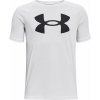 Chlapčenské tričká Under Armour Tech Big Logo SS - white - Biely (XS)