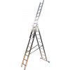 Žebřík ELKOP VHR H 6,11m 3 x 10 příček