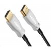 PREMIUMCORD HDMI optický kábel s vysokou rýchlosťou s Ether. 4K@60Hz, 50 m, M/M, pozlátené konektory