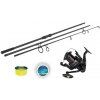 SPORTS - Prút Sportex Competition CS-4 12 ft 3 lb 3 diely + Navijak Shimano Aerlex 10000 XTB