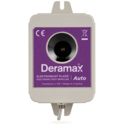 Ultrazvukový plašič kun a hlodavců, bateriový DERAMAX-AUTO