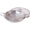 Panvica Wok 36 cm s pokrievkou Berndorf Sandrik
