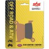 Zadné brzdové doštičky / obloženie SBS Yamaha YZ 426 F 2000 - 2002 směs RSI