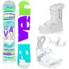 Raven Venus snowboard + Raven Fastec FT360 white viazanie + Raven Pearl white topánky - 150 cm + S (EU 35-40)