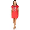 Regina dámska nočná košeľa Sunny day night červená