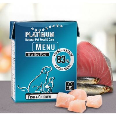 Platinum Menu Fish & Chicken 375 g