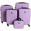 Cestovní kufr BERTOO Milano - světle fialový set 5v1 99l, 70l, 52l, 38l, 12l