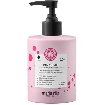 Maria Nila Colour Refresh Pink Pop 0.06 maska s farebnými pigmentami 100 ml