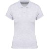 Kariban Polokošile Kariban K242, krátký rukáv, dámská COT20K242v8913-ash heather 3XL Melír ash