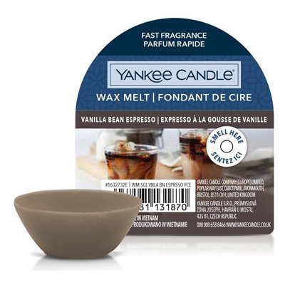 Yankee Candle Vanilla Bean Espresso vonný vosk do aromalampy 22 g