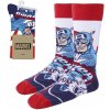Marvel - ponožky Kapitán Amerika Veľkosť: S/M