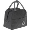 Ikonka Izolovaná termotaška na raňajky šedá