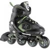 Nils NA9080 zelené detské kolieskové korčule - S(EU 31-34)