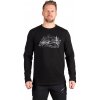 Northfinder Pánske tričko z organickej slub bavlny EMBER black 2XL TR-5032OR